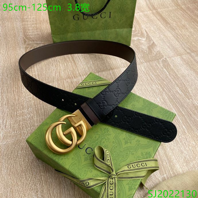 Gucci belt 38mmX95-125cm 7D (8)