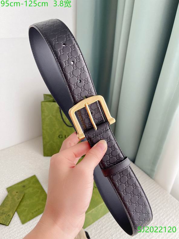 Gucci belt 38mmX95-125cm 7D (9)