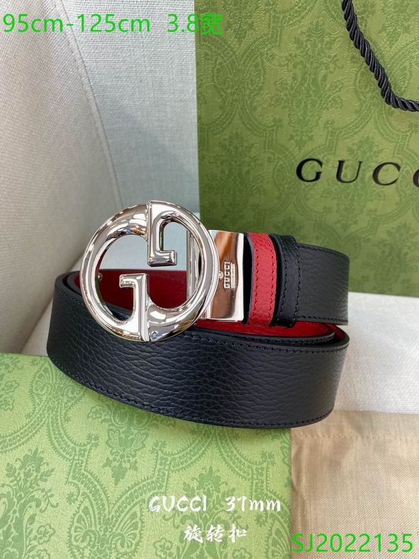 Gucci belt 38mmX95-125cm 7D (9)