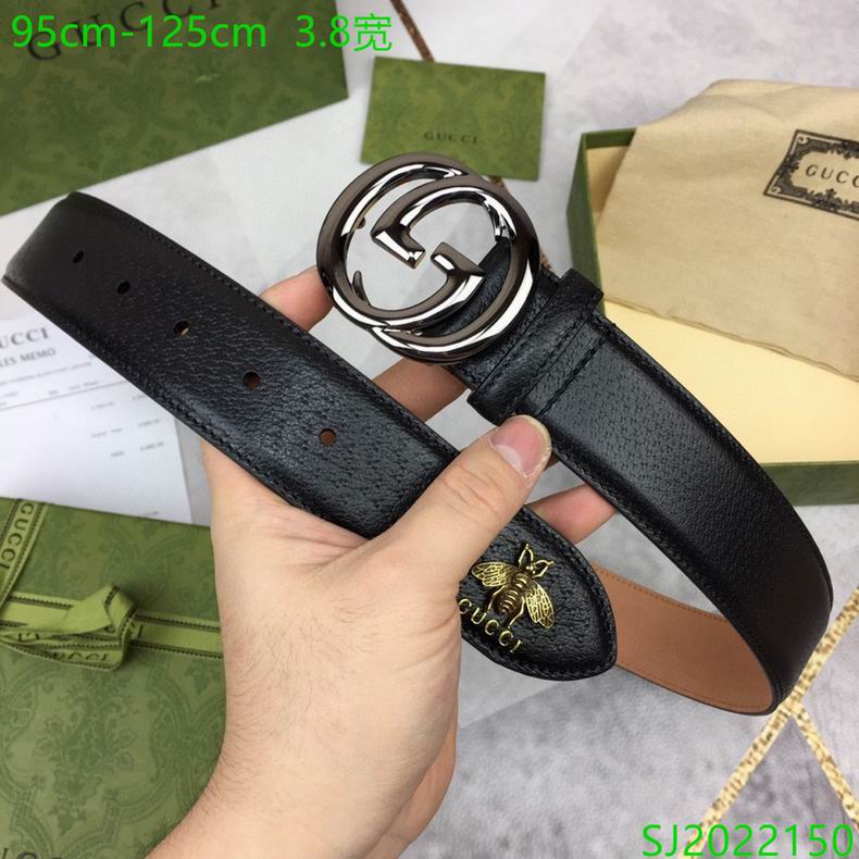 Gucci belt 38mmX95-125cm 7D (9)