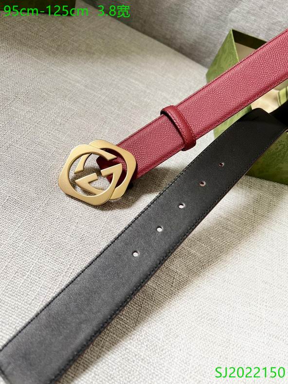 Gucci belt 38mmX95-125cm 7D (9)