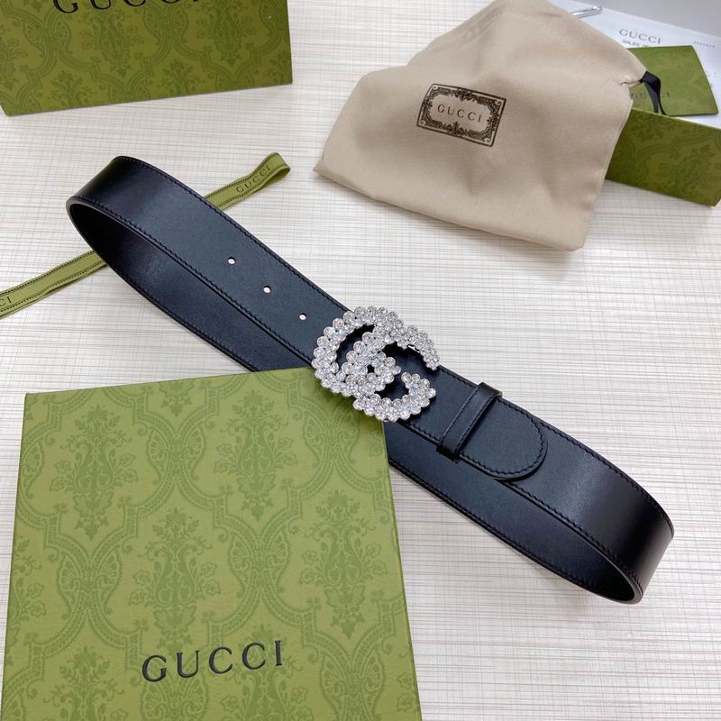 Gucci belt 38mmX95-125cm 7D  (4)