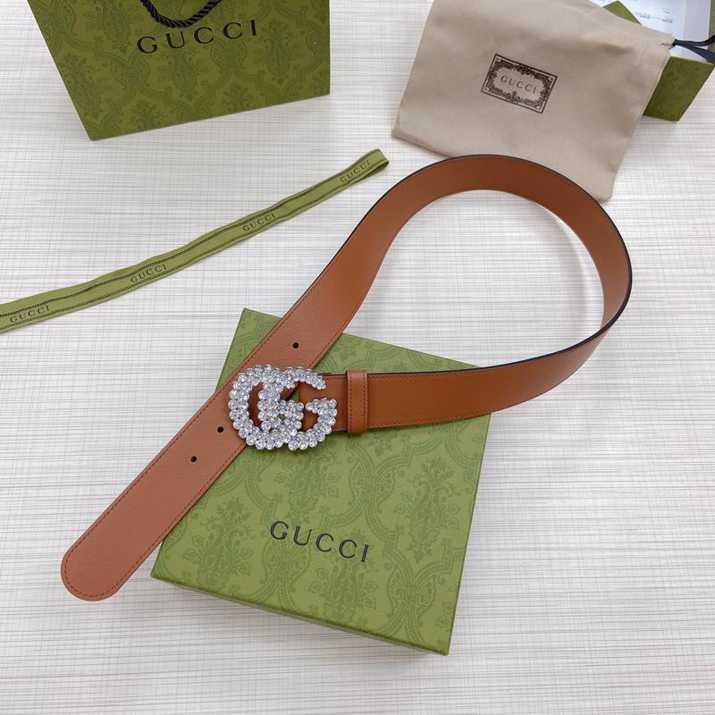 Gucci belt 38mmX95-125cm 7D  (9)
