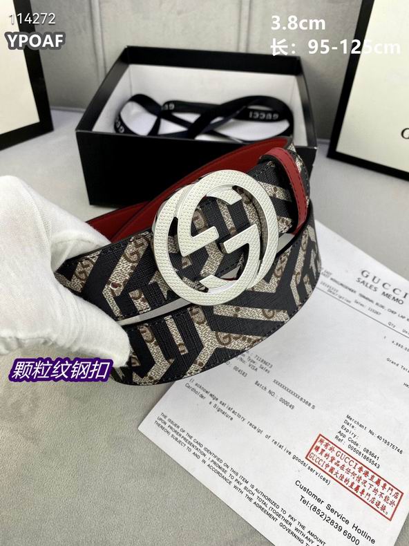 Gucci belt 38mmX95-125cm 8L (1)