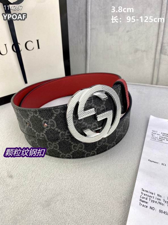 Gucci belt 38mmX95-125cm 8L (1)
