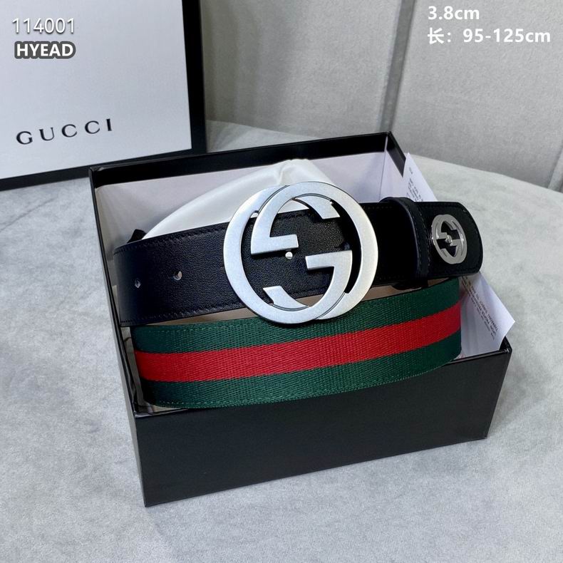 Gucci belt 38mmX95-125cm 8L (1)