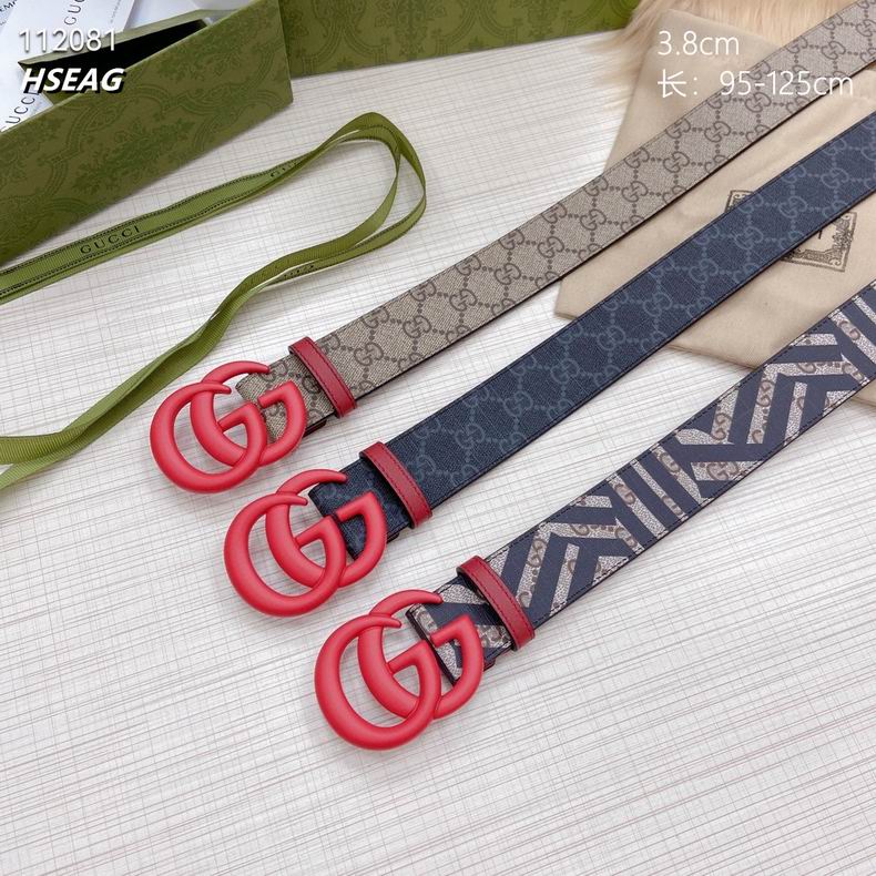 Gucci belt 38mmX95-125cm 8L (1)