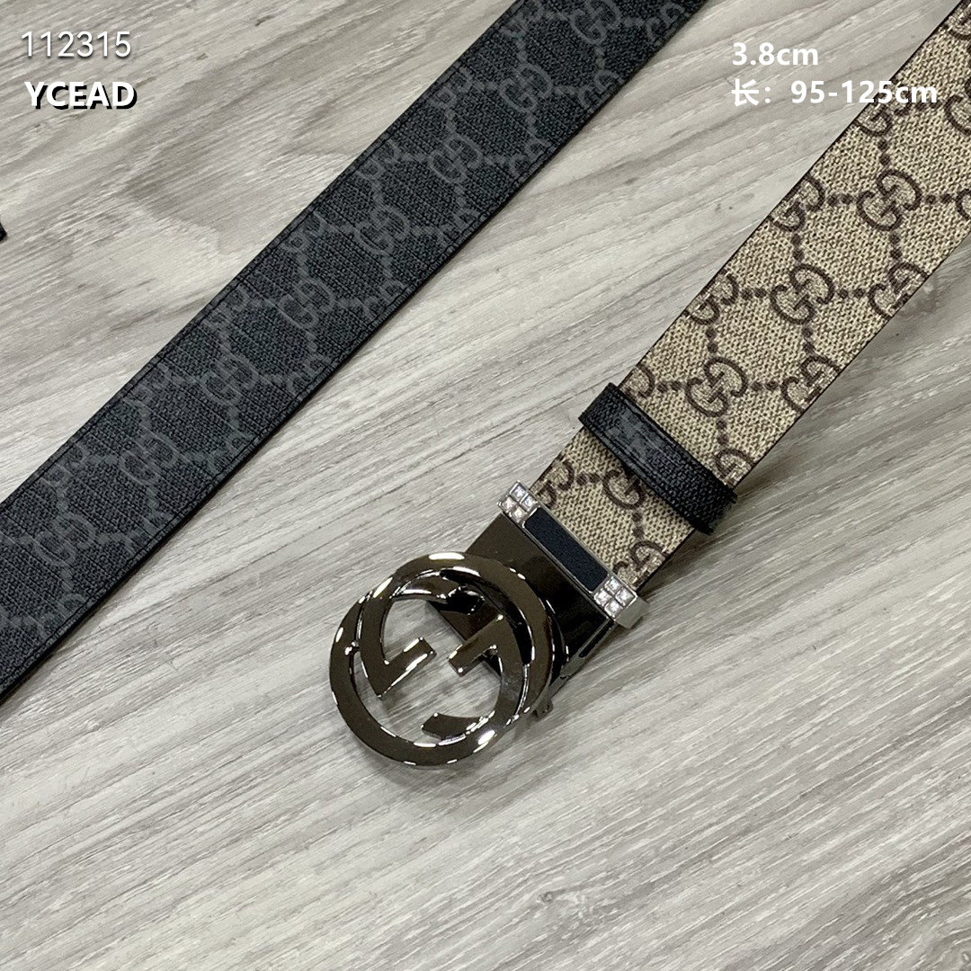Gucci belt 38mmX95-125cm 8L (1)