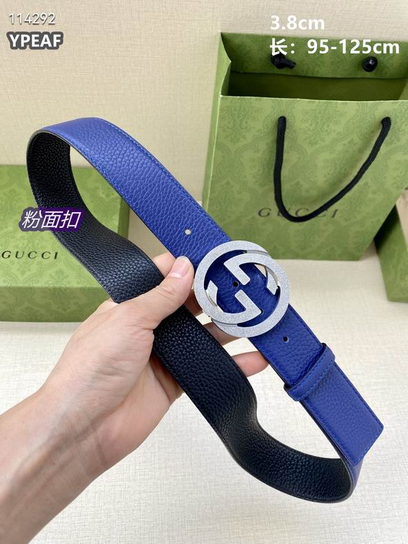 Gucci belt 38mmX95-125cm 8L (10)