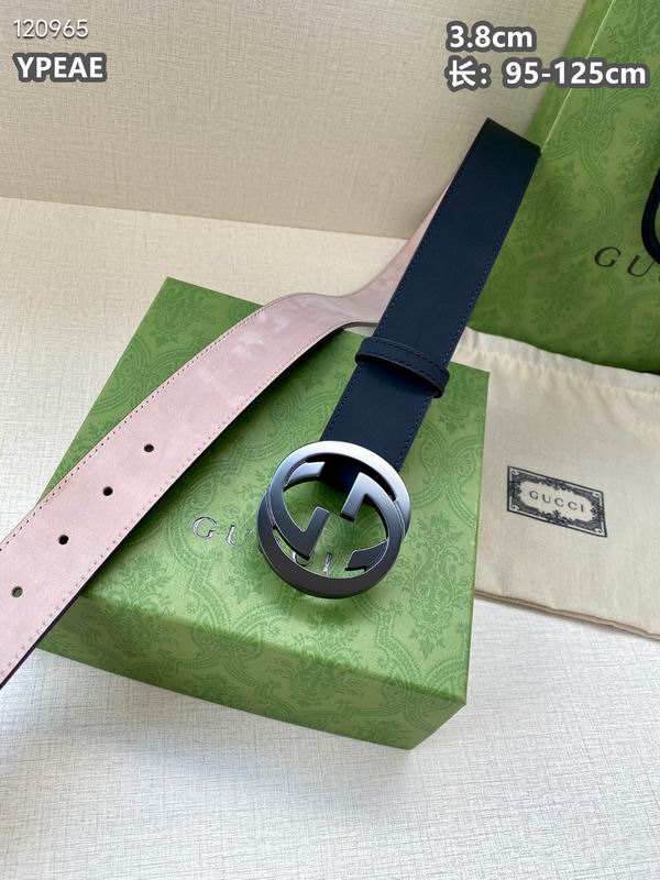 Gucci belt 38mmX95-125cm 8L (10)