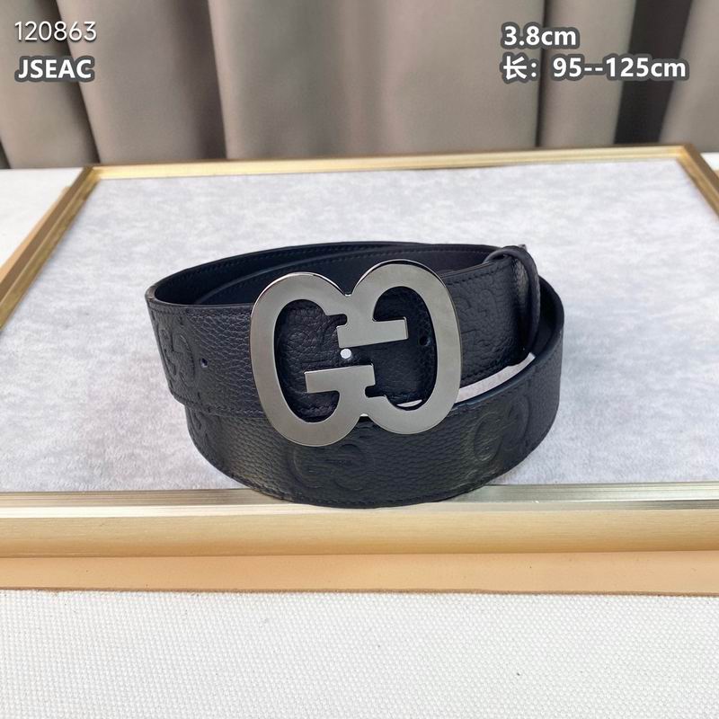 Gucci belt 38mmX95-125cm 8L (10)