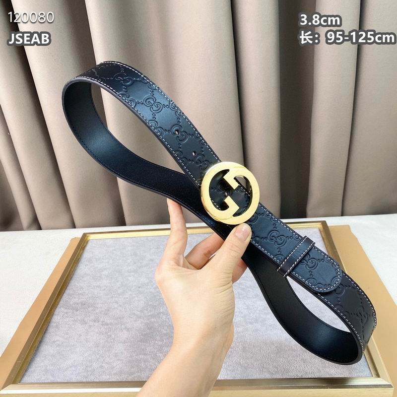 Gucci belt 38mmX95-125cm 8L (10)