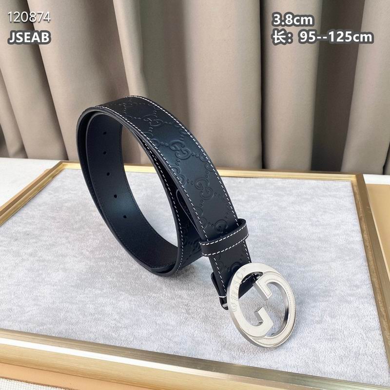 Gucci belt 38mmX95-125cm 8L (10)