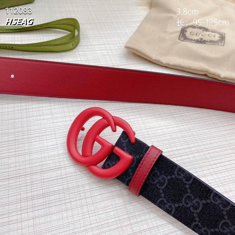 Gucci belt 38mmX95-125cm 8L (10)