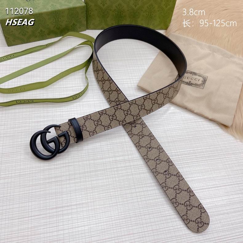 Gucci belt 38mmX95-125cm 8L (10)