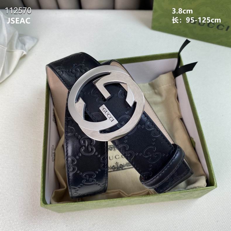 Gucci belt 38mmX95-125cm 8L (10)