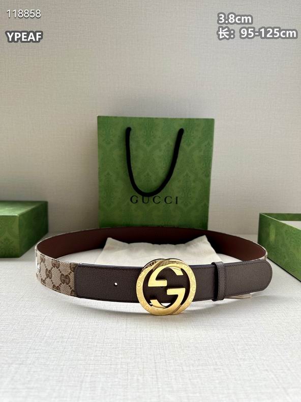 Gucci belt 38mmX95-125cm 8L (10)