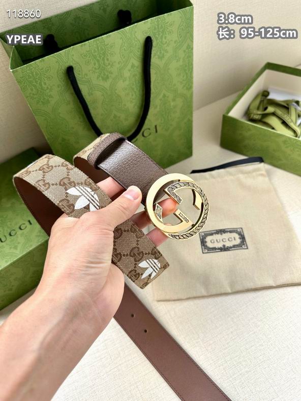 Gucci belt 38mmX95-125cm 8L (10)