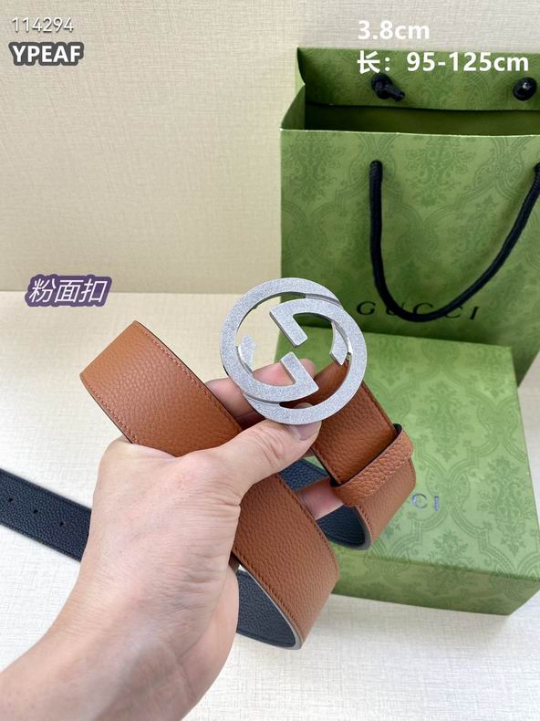Gucci belt 38mmX95-125cm 8L (11)