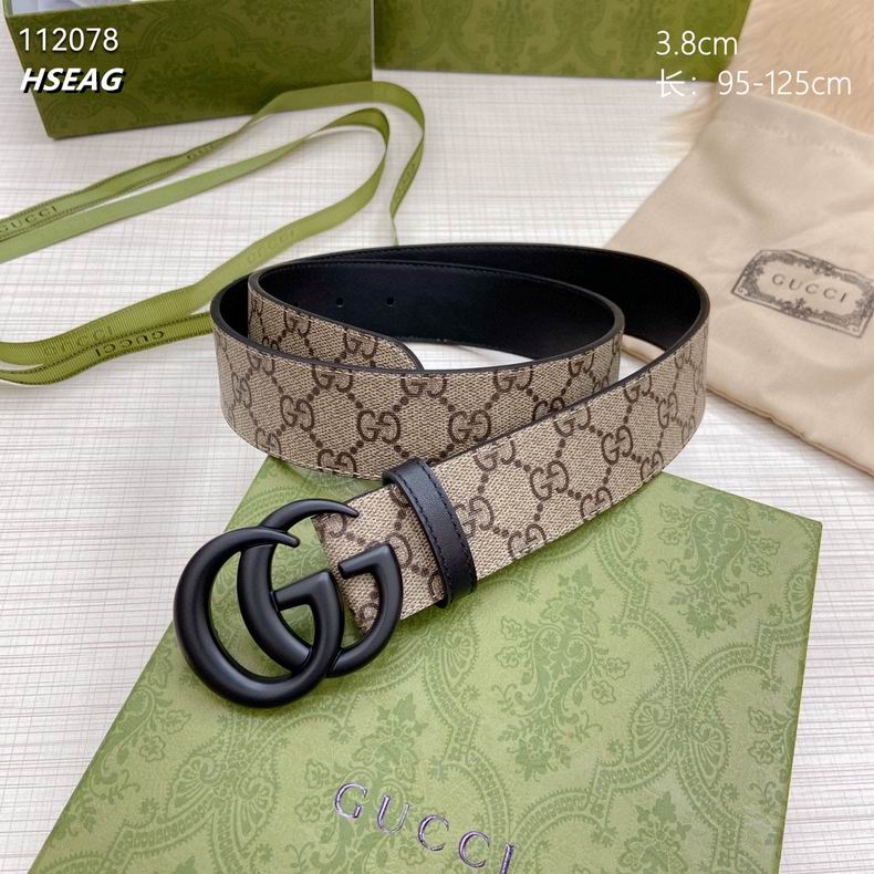 Gucci belt 38mmX95-125cm 8L (11)