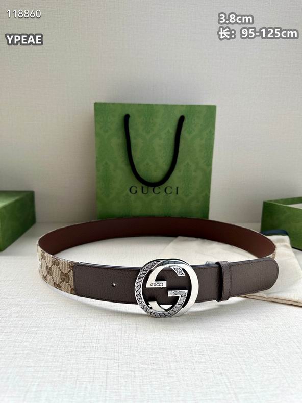 Gucci belt 38mmX95-125cm 8L (11)