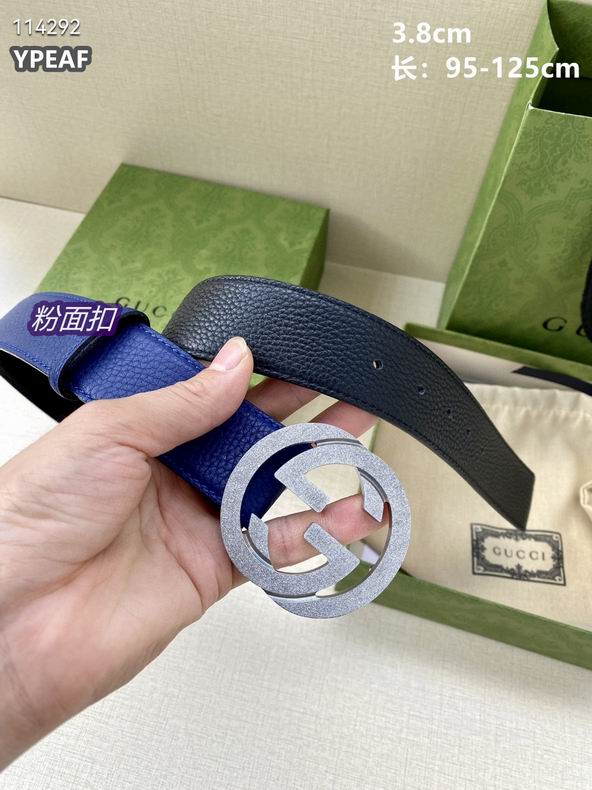 Gucci belt 38mmX95-125cm 8L (12)