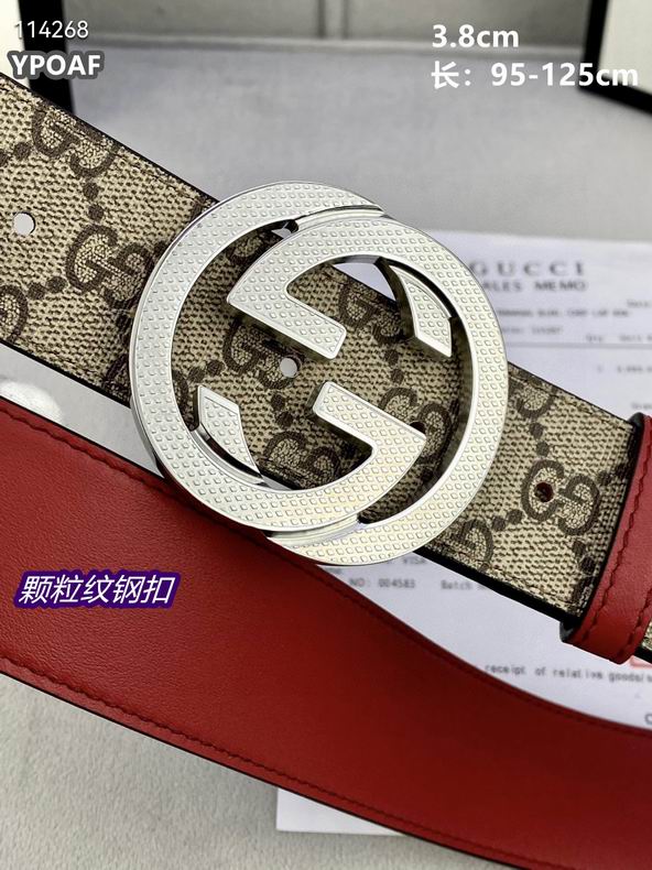 Gucci belt 38mmX95-125cm 8L (12)