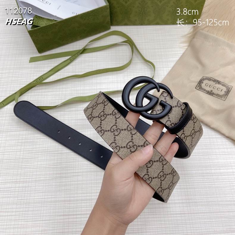 Gucci belt 38mmX95-125cm 8L (12)
