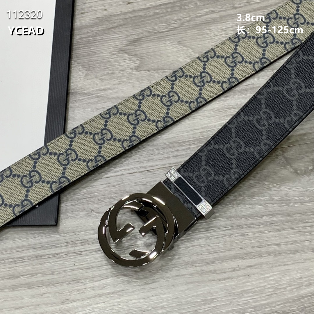 Gucci belt 38mmX95-125cm 8L (12)