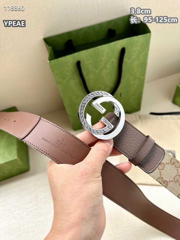 Gucci belt 38mmX95-125cm 8L (12)