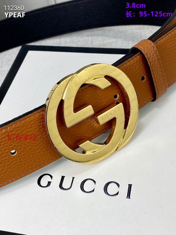 Gucci belt 38mmX95-125cm 8L (13)