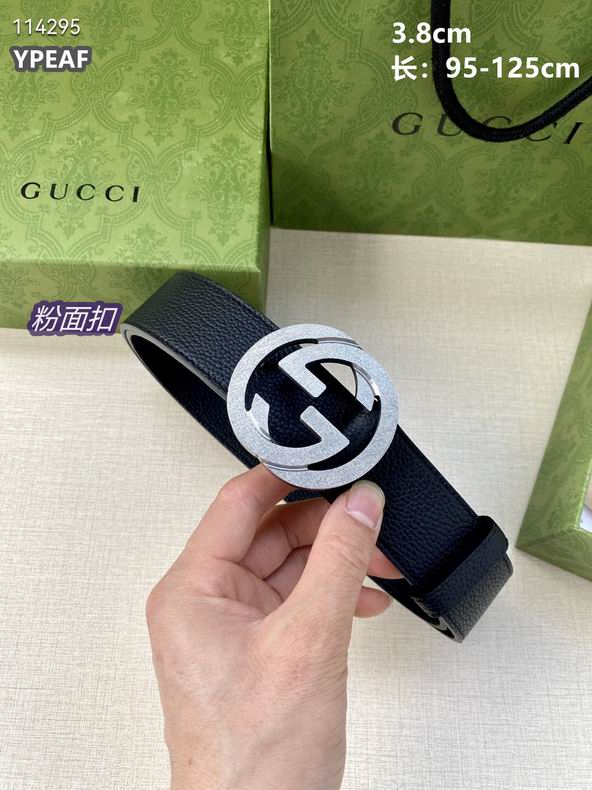 Gucci belt 38mmX95-125cm 8L (14)