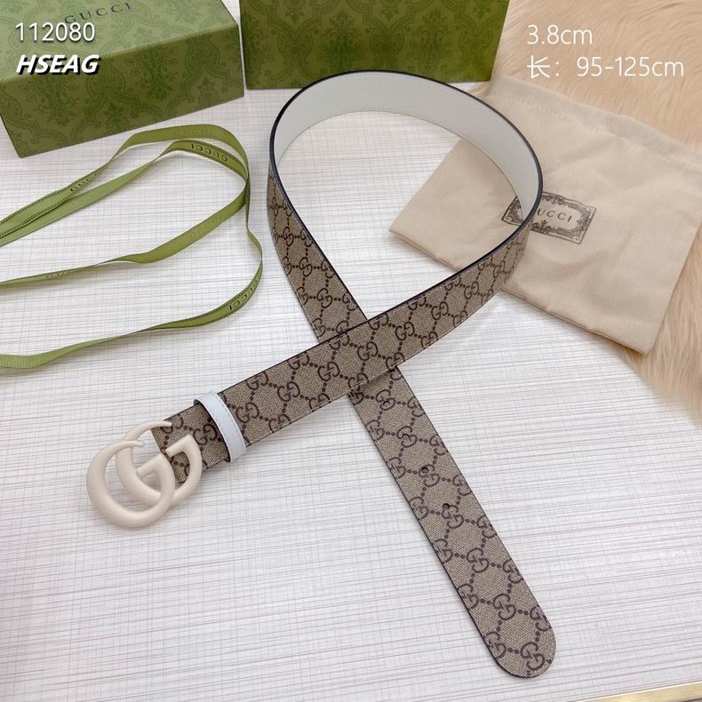 Gucci belt 38mmX95-125cm 8L (14)