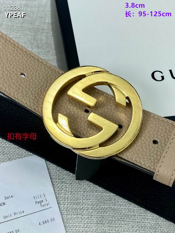 Gucci belt 38mmX95-125cm 8L (15)