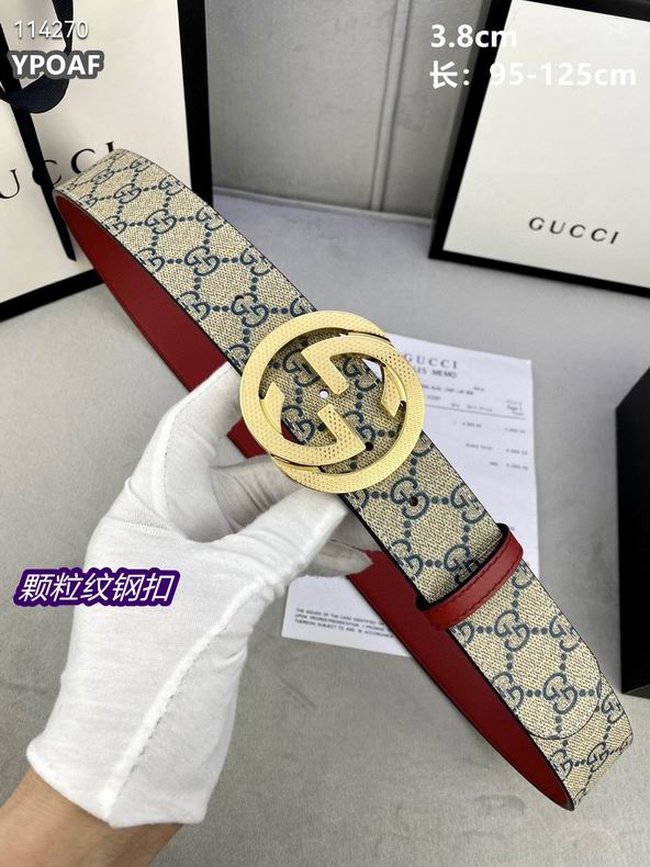 Gucci belt 38mmX95-125cm 8L (16)