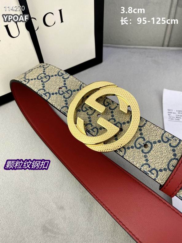 Gucci belt 38mmX95-125cm 8L (17)