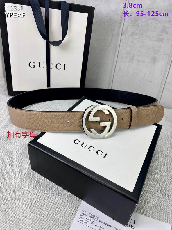Gucci belt 38mmX95-125cm 8L (17)