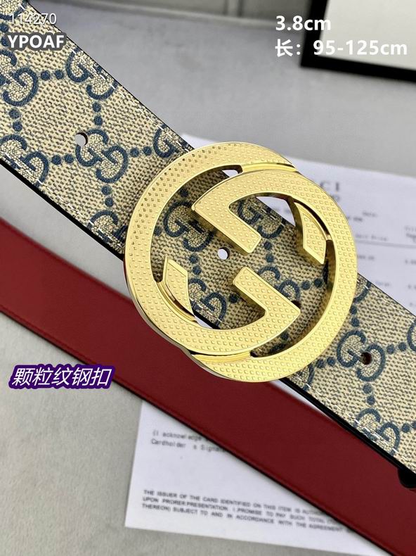 Gucci belt 38mmX95-125cm 8L (18)