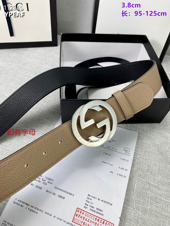 Gucci belt 38mmX95-125cm 8L (19)