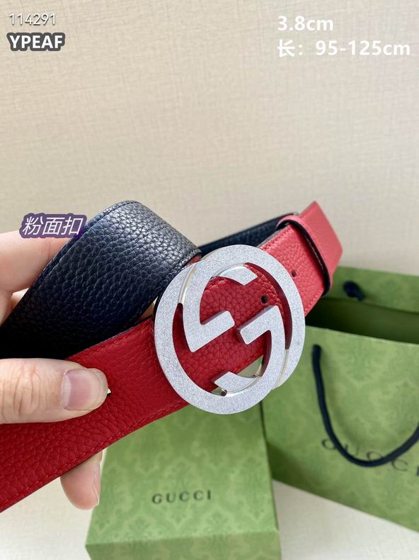 Gucci belt 38mmX95-125cm 8L (2)