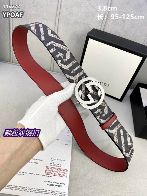 Gucci belt 38mmX95-125cm 8L (2)