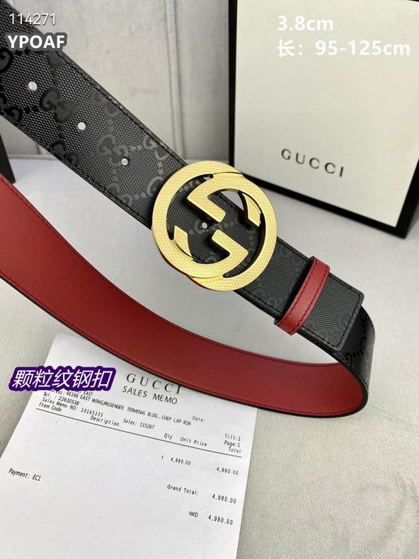 Gucci belt 38mmX95-125cm 8L (2)