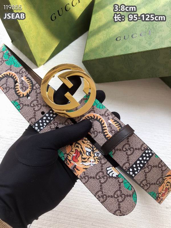 Gucci belt 38mmX95-125cm 8L (2)