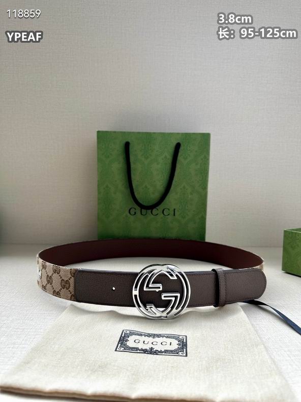 Gucci belt 38mmX95-125cm 8L (2)