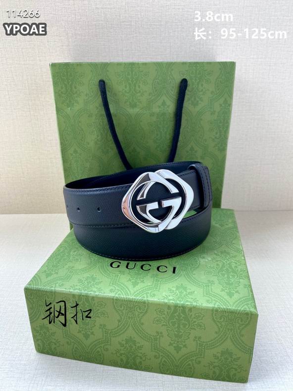 Gucci belt 38mmX95-125cm 8L (26)