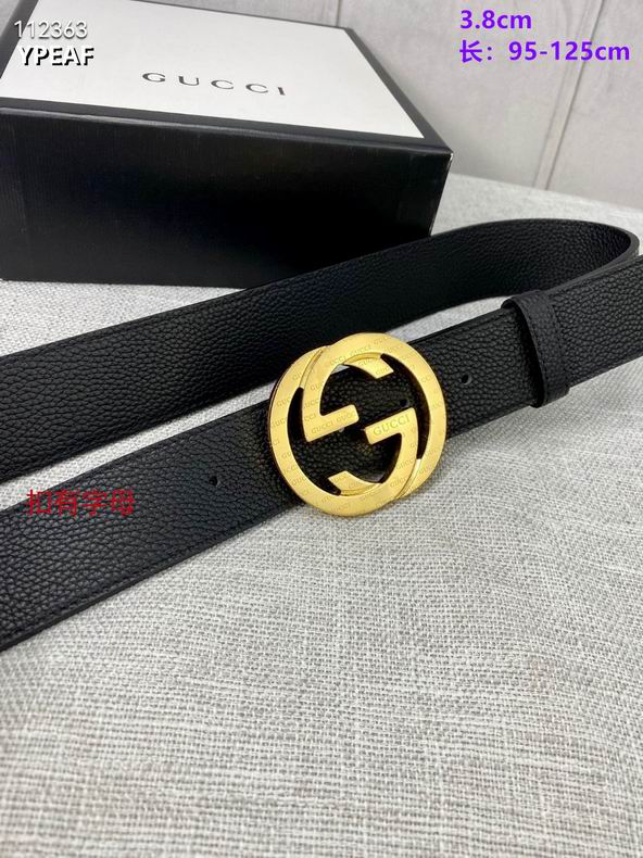 Gucci belt 38mmX95-125cm 8L (26)