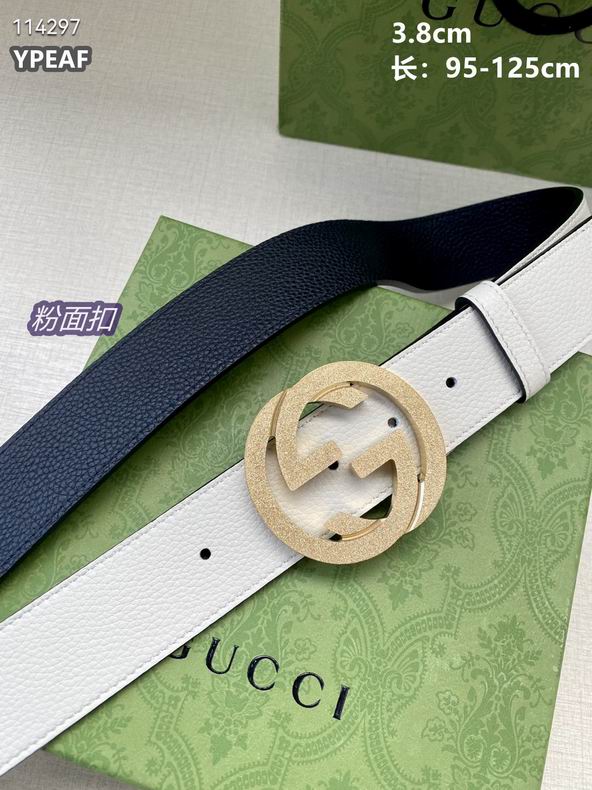 Gucci belt 38mmX95-125cm 8L (29)