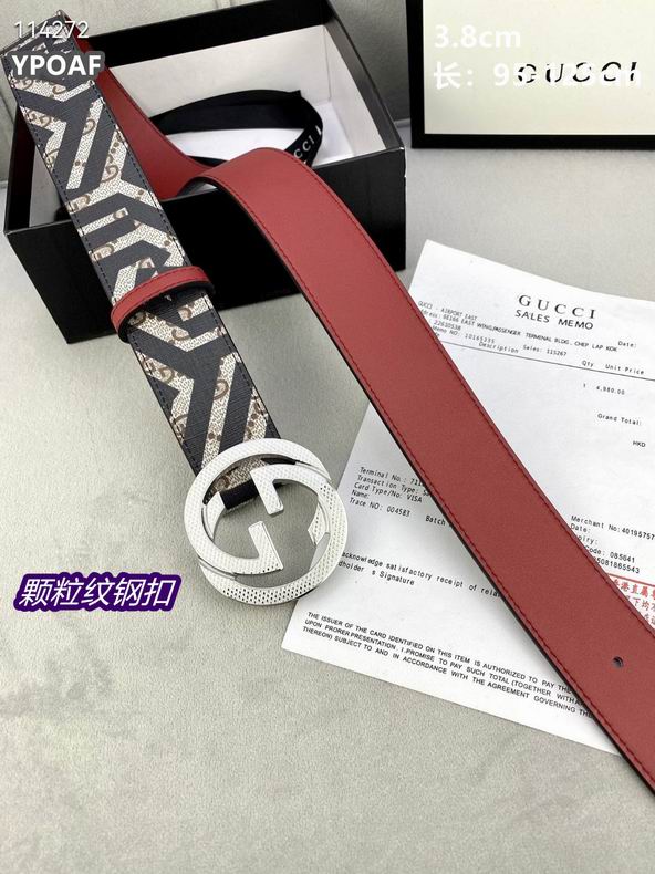 Gucci belt 38mmX95-125cm 8L (3)