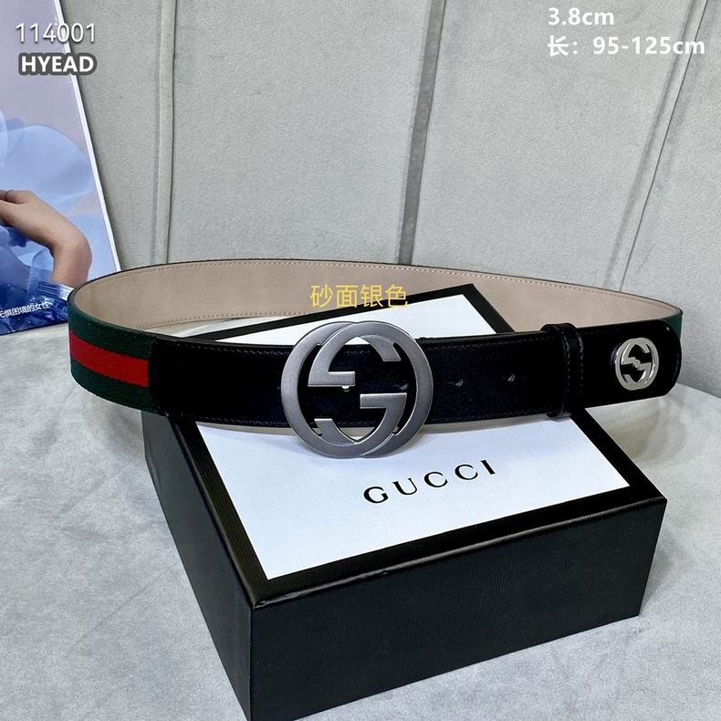 Gucci belt 38mmX95-125cm 8L (3)