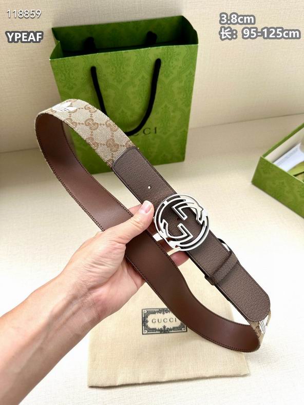 Gucci belt 38mmX95-125cm 8L (3)